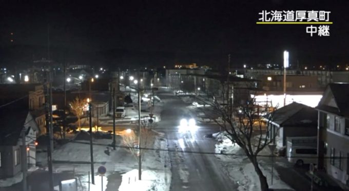 NHK北海道厚真町ライブカメラ