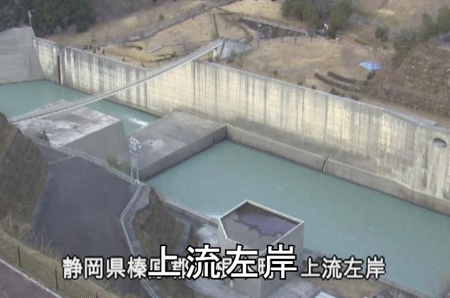 長島ダム上流左岸ライブカメラ(静岡県川根本町犬間)