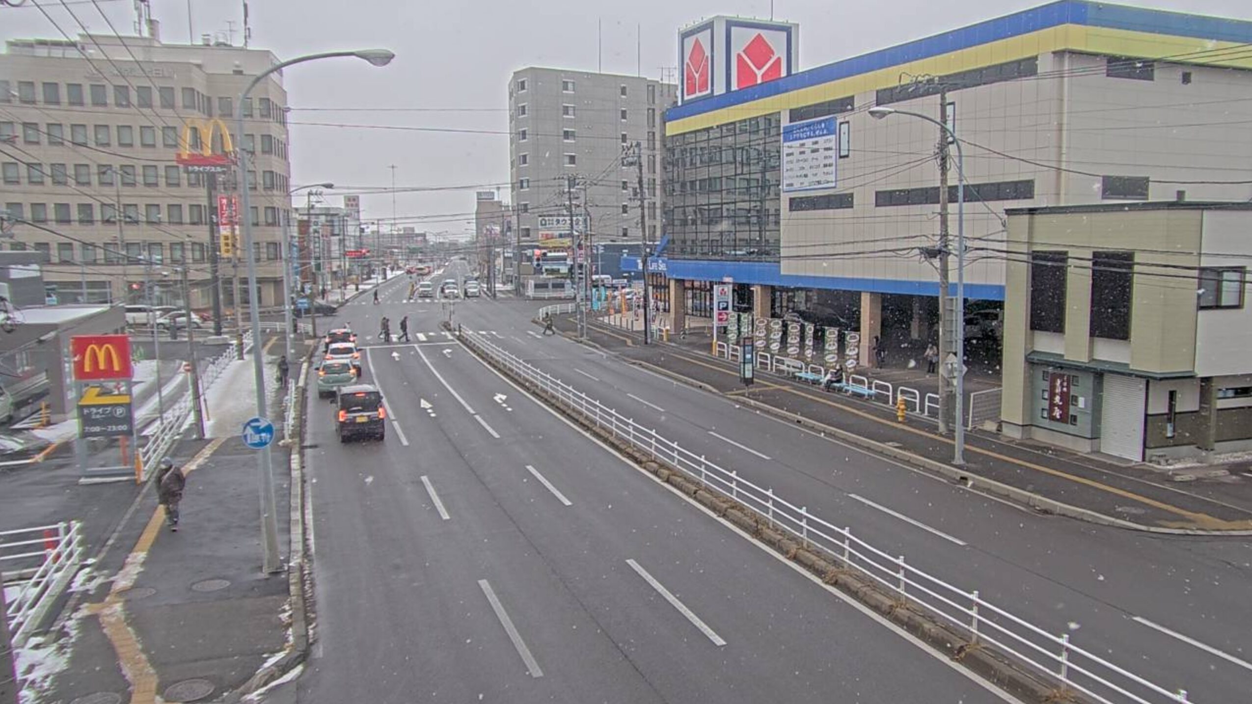 NCV函館市美原3丁目交差点ライブカメラ(北海道函館市美原)