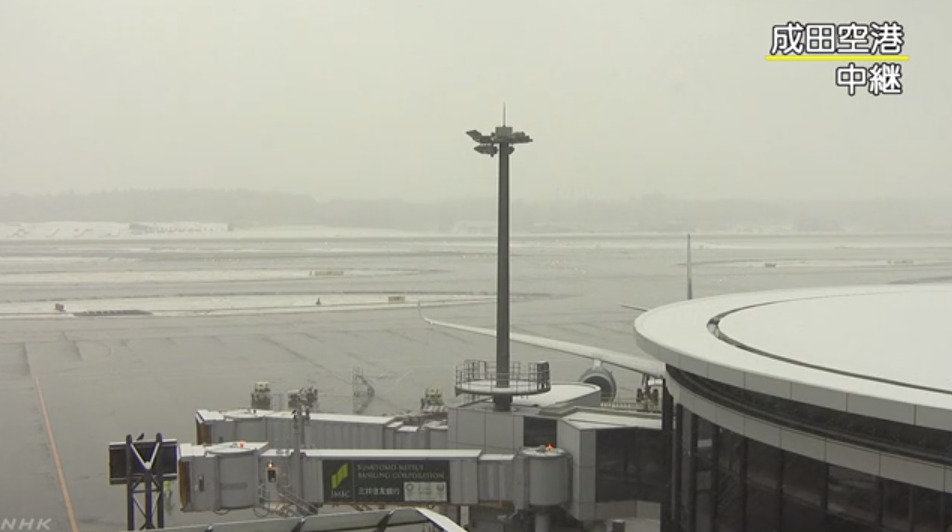 NHK成田国際空港ライブカメラ(千葉県成田市古込)