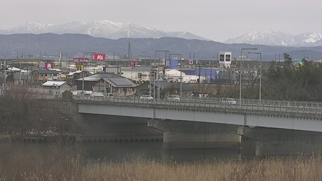 燕市産業史料館中ノ口川ライブカメラ(新潟県燕市大曲)