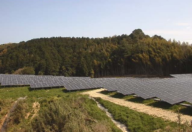 いちご糸島井原ECO発電所ライブカメラ(福岡県糸島市井原)