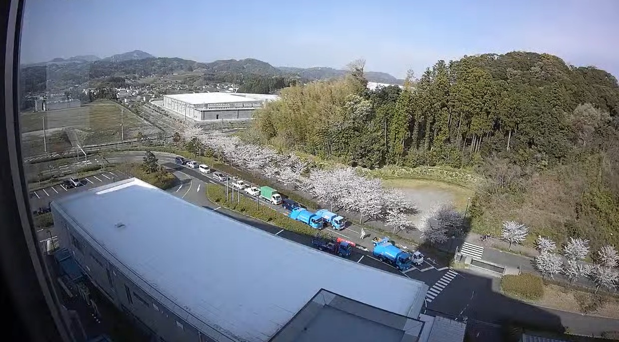 環境資源ギャラリーごみ搬入車両待機状況ライブカメラ(静岡県掛川市満水)