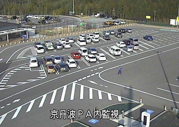 京丹波パーキングエリア京都向き京都縦貫自動車道ライブカメラ(京都府京丹波町曽根)