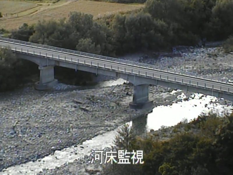 鹿島川源汲橋ライブカメラ(長野県大町市平)