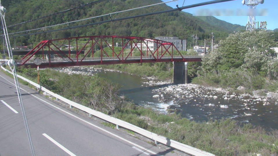 木曽川小川橋ライブカメラ(長野県上松町正島町)