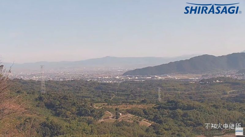 白鷺電気工業不知火不知火中継所ライブカメラ(熊本県宇城市不知火町長崎)