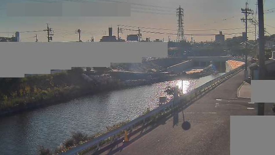 CCNet地蔵川八田川交差部ライブカメラ(愛知県春日井市追進町)