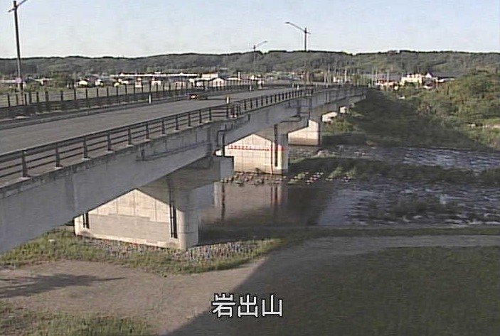 江合川岩出山ライブカメラ(宮城県大崎市岩出山上川原町)