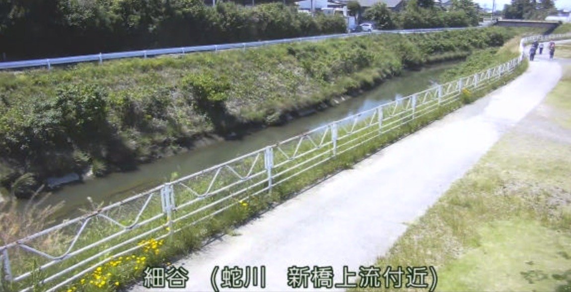 蛇川細谷ライブカメラ(群馬県太田市細谷町)