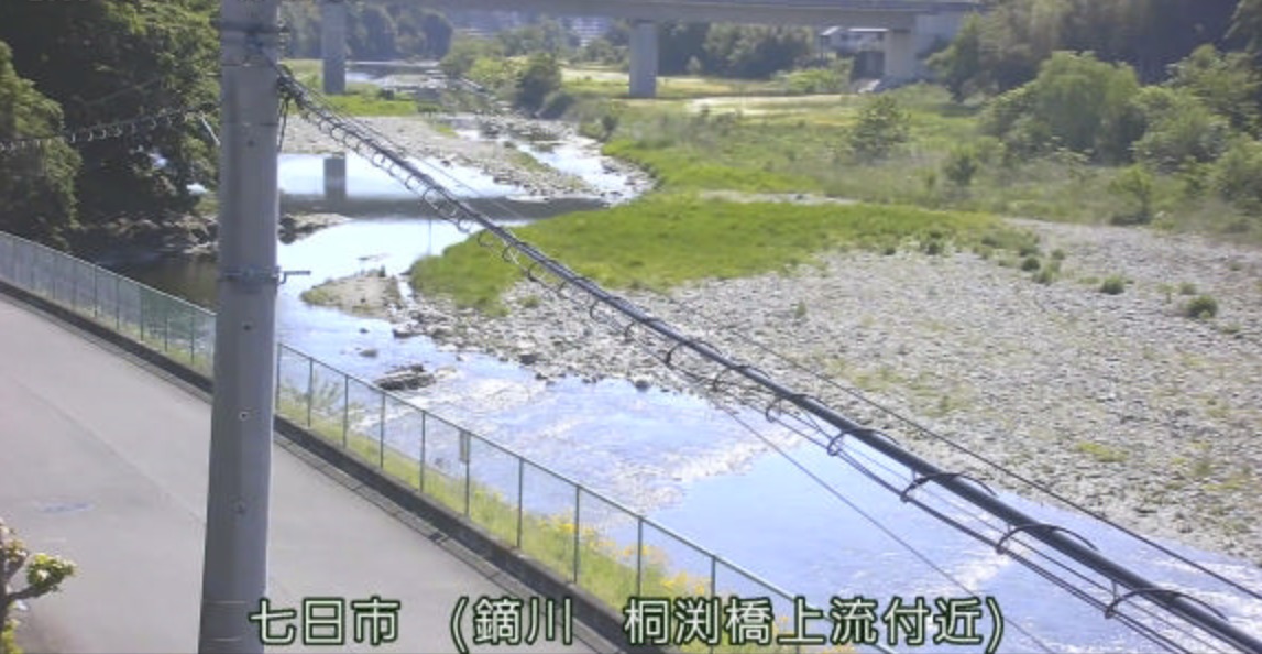 鏑川七日市ライブカメラ(群馬県富岡市七日市)