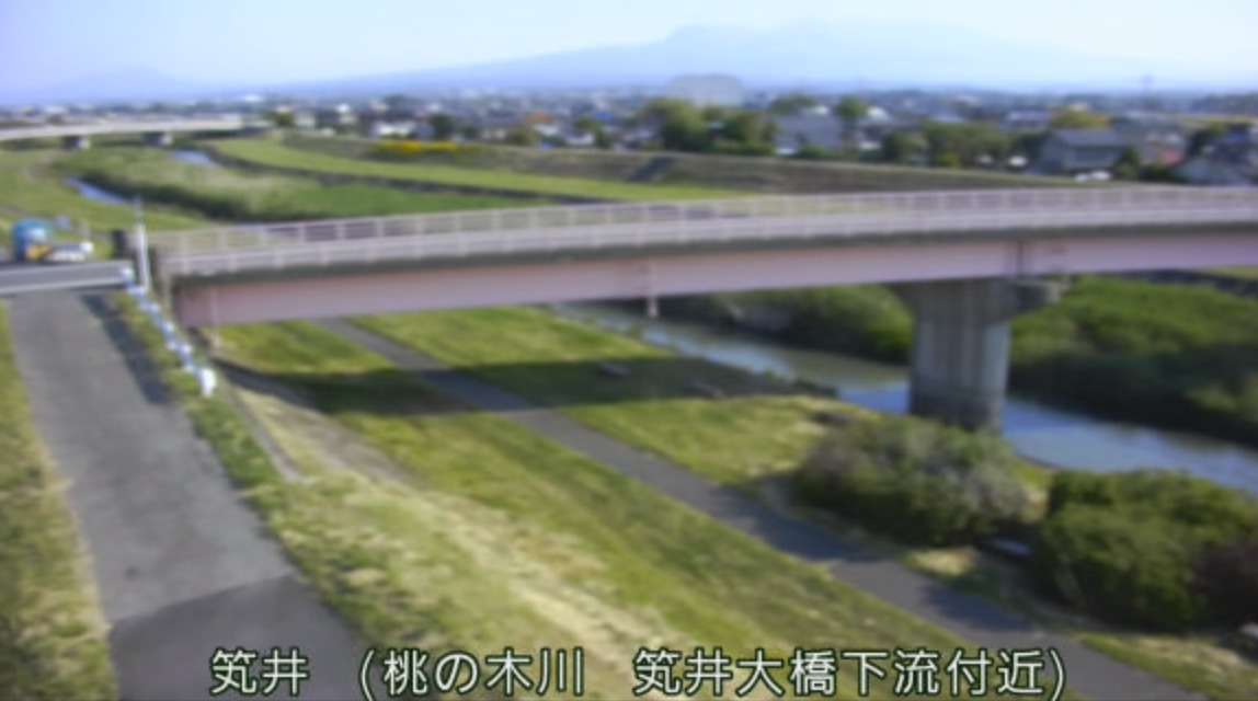 桃ノ木川笂井ライブカメラ(群馬県前橋市笂井町)