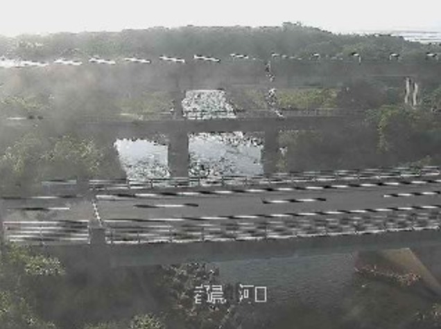 都農川河口ライブカメラ(宮崎県都農町明田)