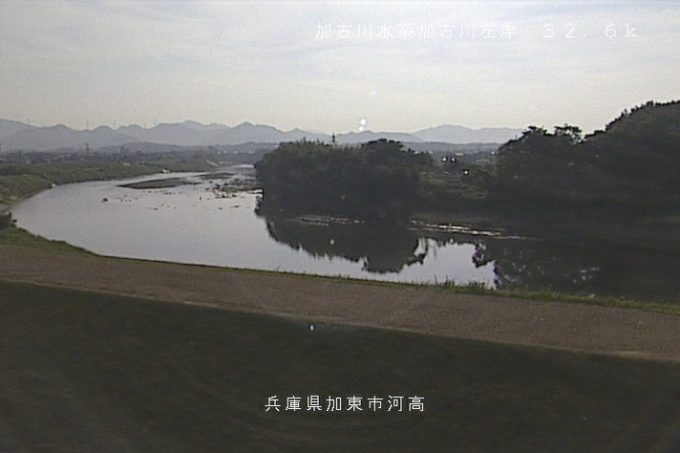 加古川河高ライブカメラ(兵庫県加東市河高)