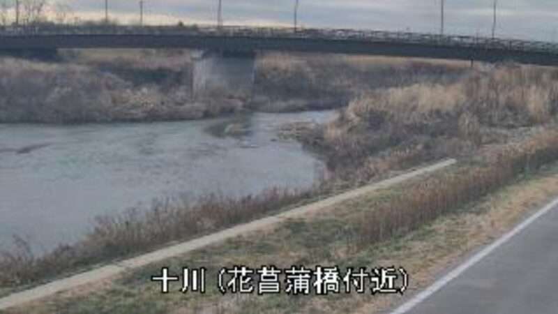 十川花菖蒲橋ライブカメラ(青森県五所川原市姥萢)