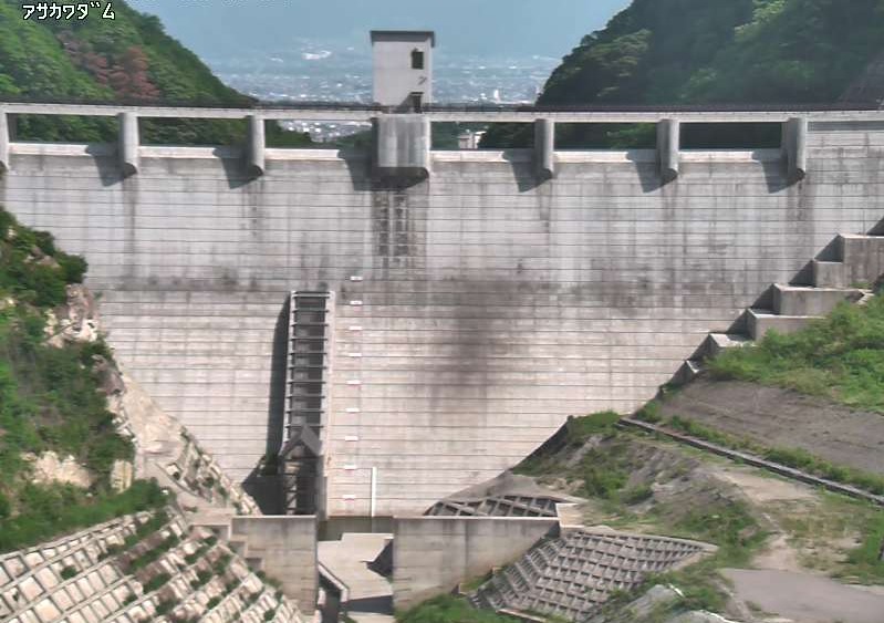 浅川ダムライブカメラ(長野県長野市真光寺)