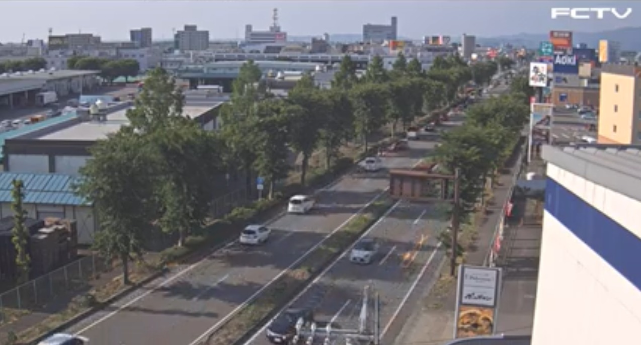 FCTV国道8号福井バイパス大和田方面ライブカメラ(福井県福井市新保北)