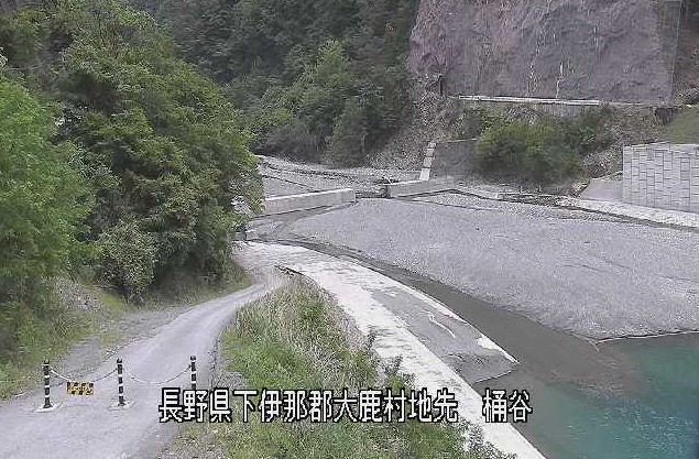 小渋ダム土砂バイパス呑口ライブカメラ()