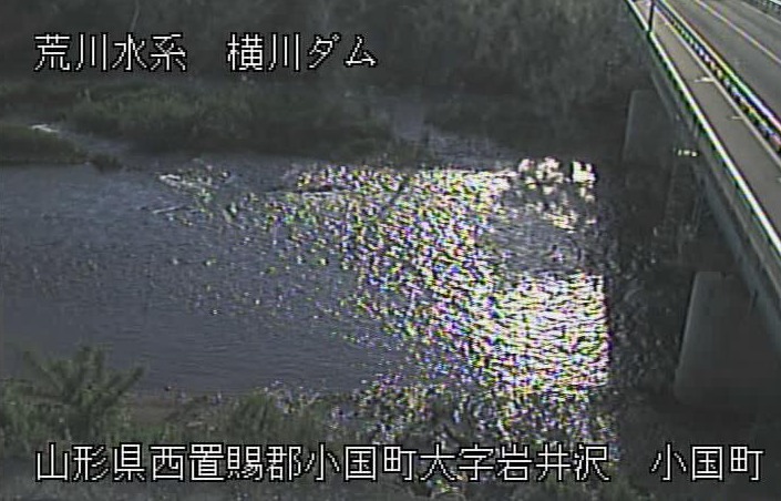 明沢川赤坂橋ライブカメラ(山形県小国町岩井沢)