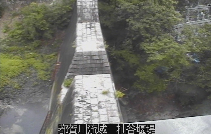 都賀川流域杣谷堰堤ライブカメラ(兵庫県神戸市灘区)