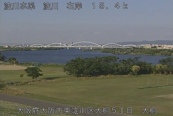 淀川大桐ライブカメラ(大阪府大阪市東淀川区)