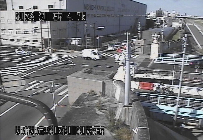 淀川淀川大橋右岸ライブカメラ(大阪府大阪市西淀川区)