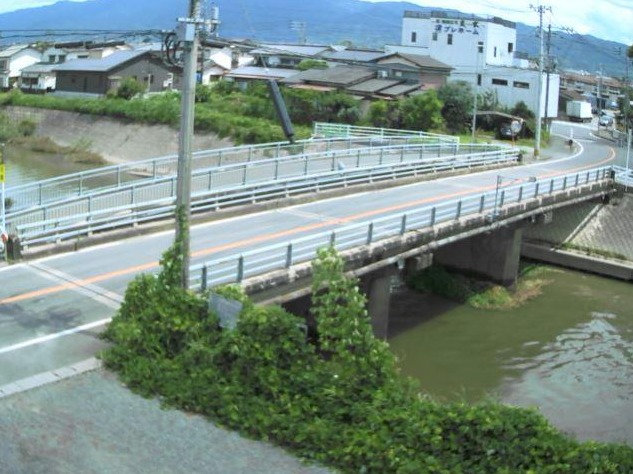 大刀洗川西の宮橋ライブカメラ(福岡県久留米市北野町十郎丸)