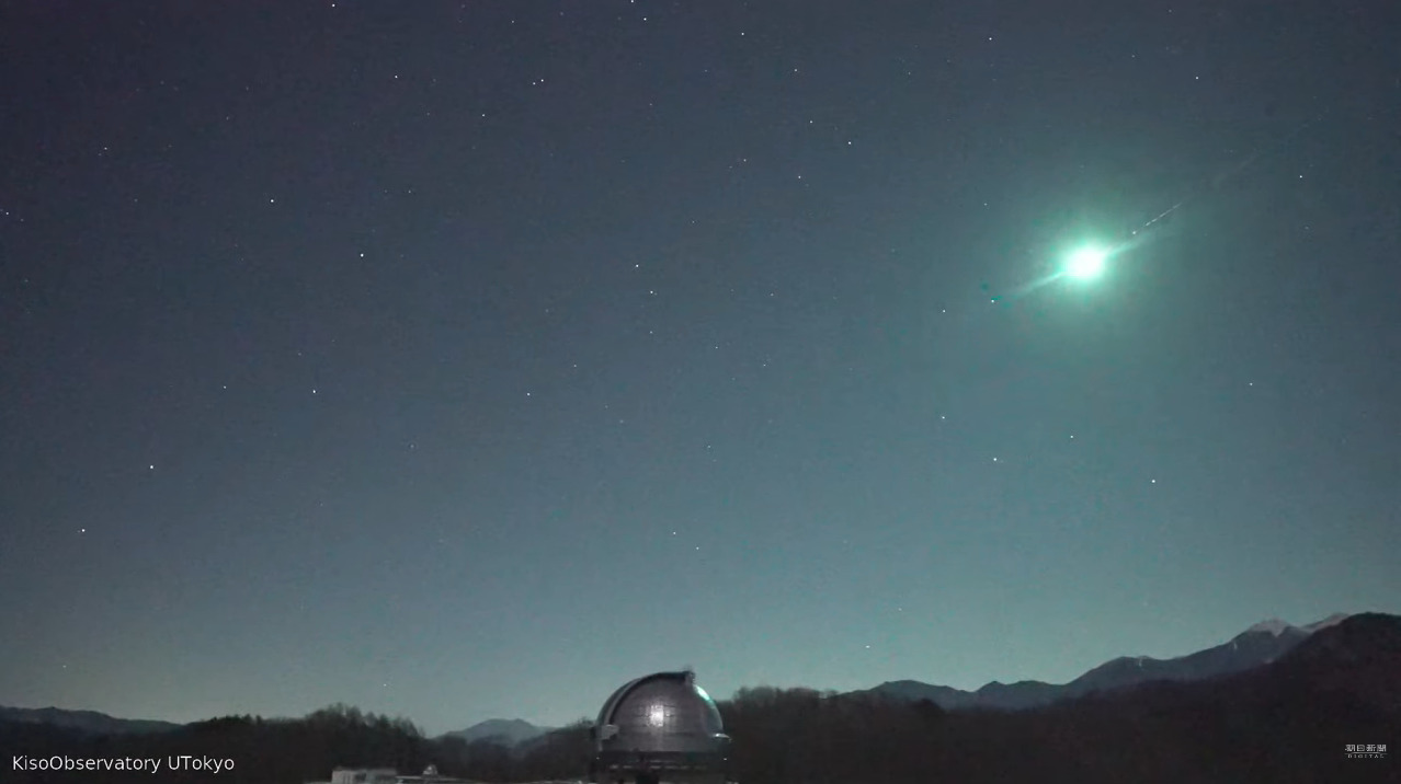 東京大学木曽観測所天文台星空ライブカメラ(長野県木曽町三岳)
