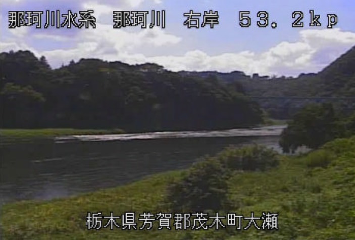 那珂川大瀬ライブカメラ(栃木県茂木町大瀬)