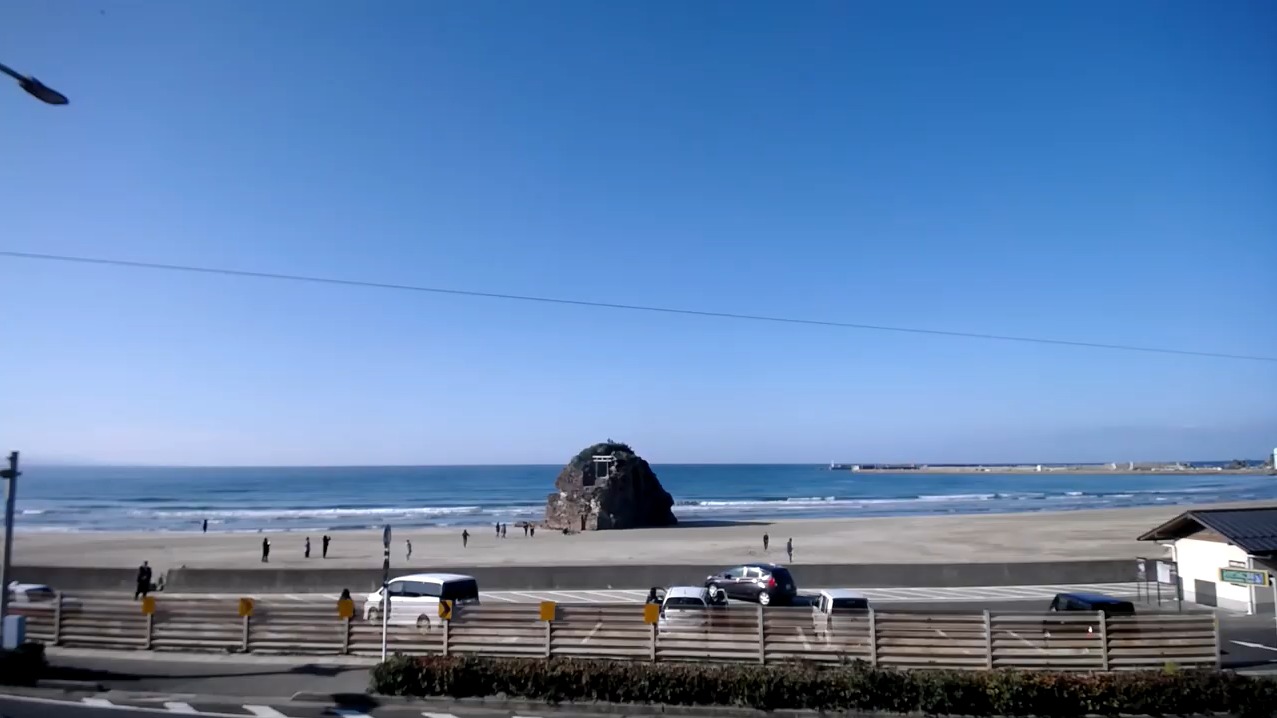 神テラス稲佐の浜ライブカメラ(島根県出雲市大社町杵築北)