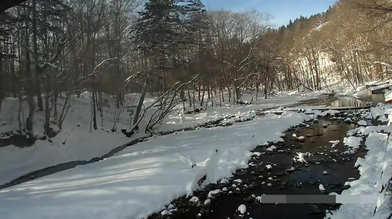 芽登温泉ホテル湯元ライブカメラ(北海道足寄町芽登)