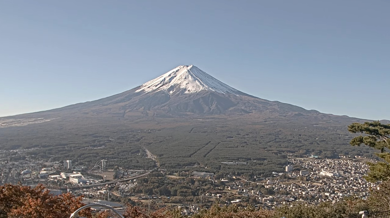 富士山パノラマロープウェイ山頂展望台ライブカメラ(山梨県富士河口湖町浅川)