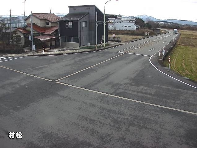 石川県道145号串加賀線村松ライブカメラ(石川県小松市村松町)