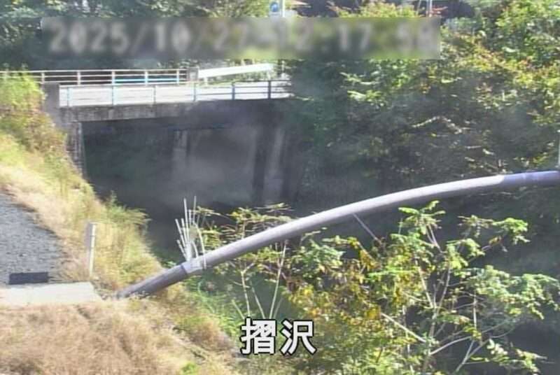 曽慶川摺沢ライブカメラ(岩手県一関市大東町摺沢)