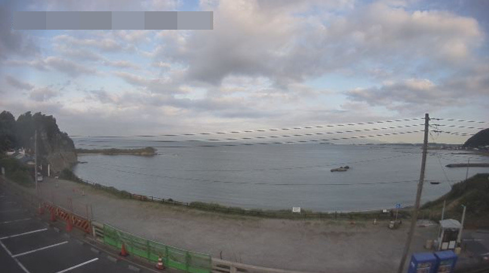 長者ヶ崎駐車場ライブカメラ(神奈川県葉山町下山口)