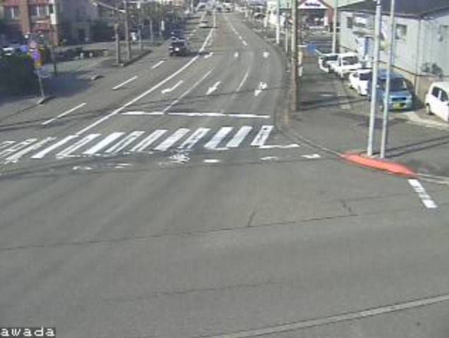 石川県道189号額谷三浦線粟田ライブカメラ(石川県野々市市粟田)