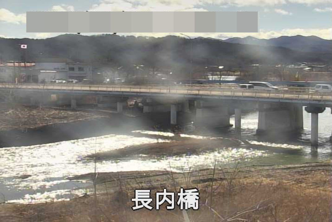 長内川長内橋ライブカメラ(岩手県久慈市長内町)