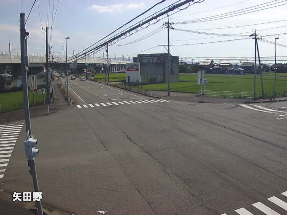 国道305号矢田野ライブカメラ(石川県小松市矢田野町)