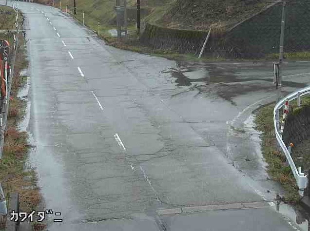 国道471号河合谷ライブカメラ(石川県津幡町上河合)