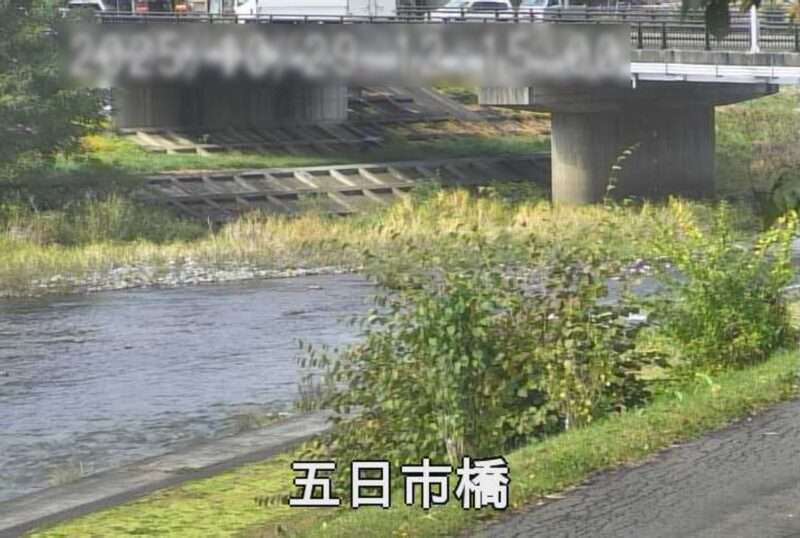 安比川五日市橋ライブカメラ(岩手県八幡平市川原)