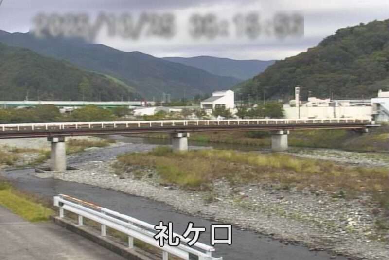 甲子川礼ヶ口ライブカメラ(岩手県釜石市礼ケ口町)