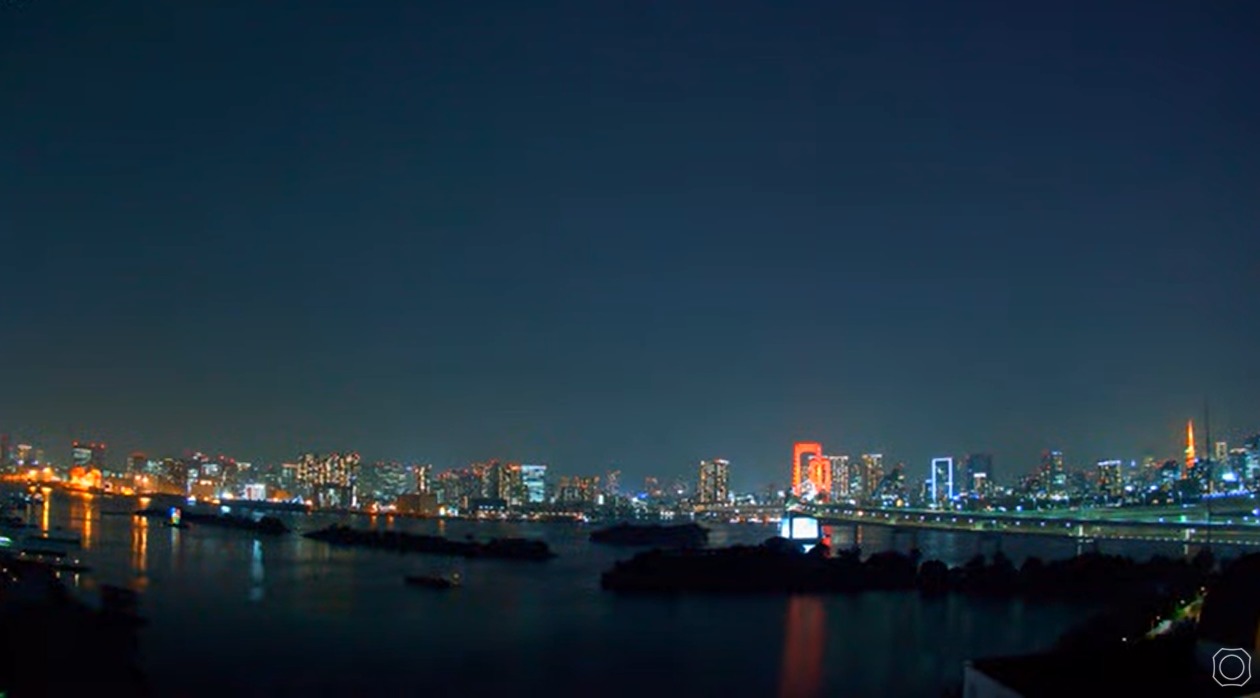 FineScape東京お台場ライブカメラ(東京都港区台場1丁目)