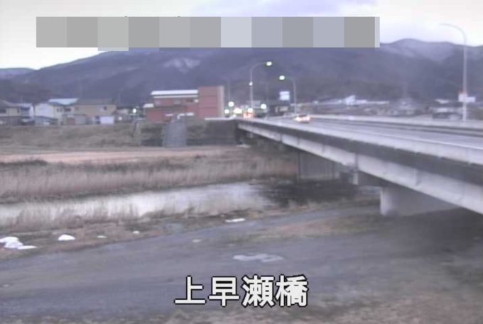 早瀬川上早瀬橋ライブカメラ(岩手県遠野市松崎町白岩)