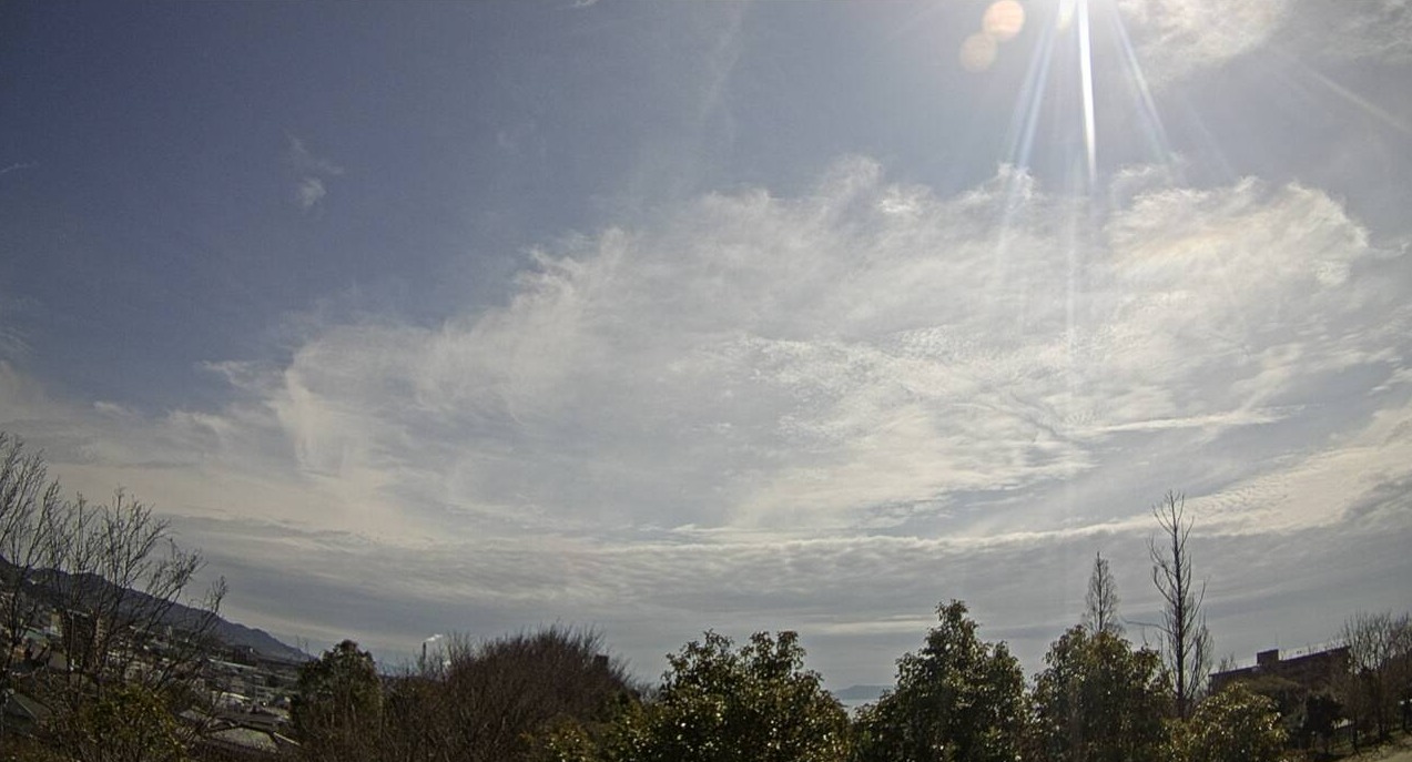 光市上空天気虹ヶ浜方面ライブカメラ(山口県光市虹ケ丘)