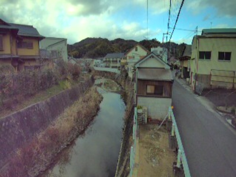 日方川井田下流側ライブカメラ(和歌山県海南市井田)