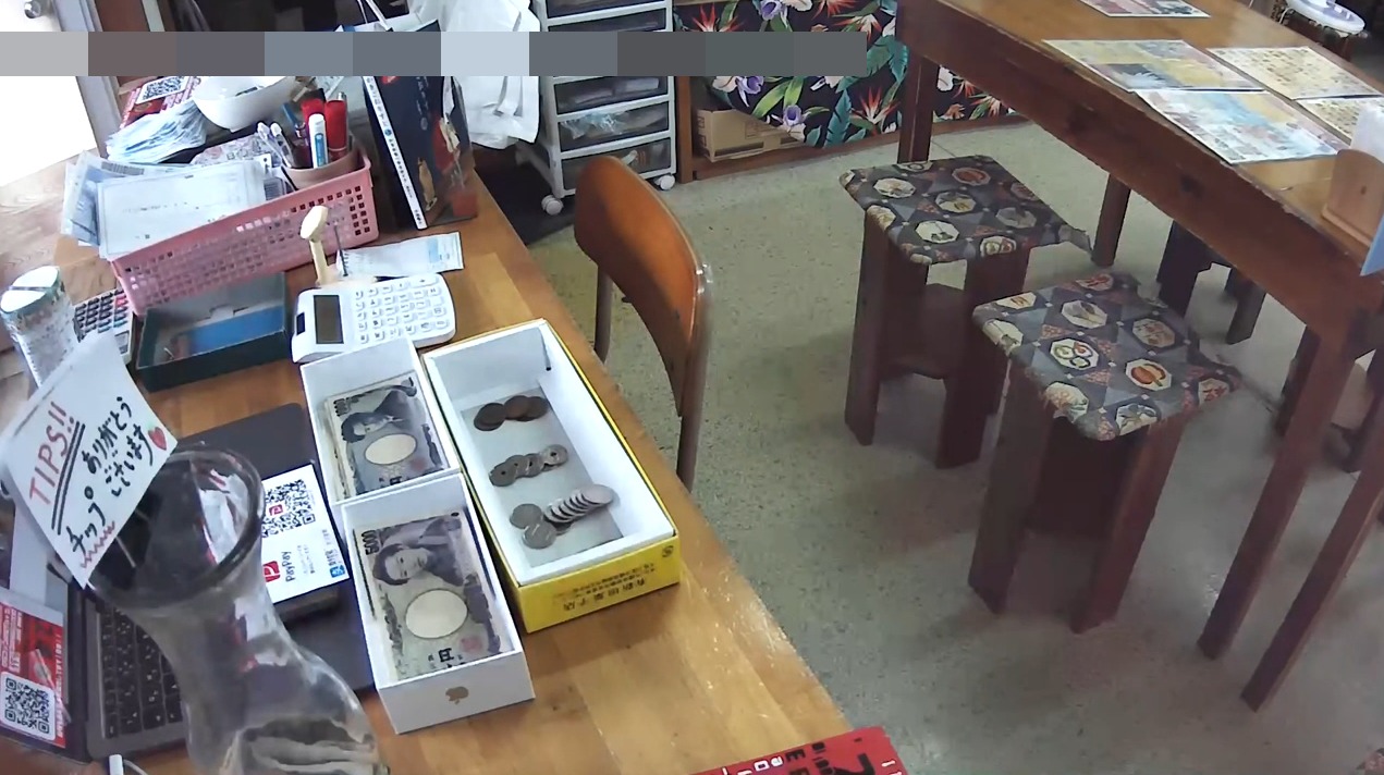 米八そばセルフレジライブカメラ(沖縄県沖縄市泡瀬)