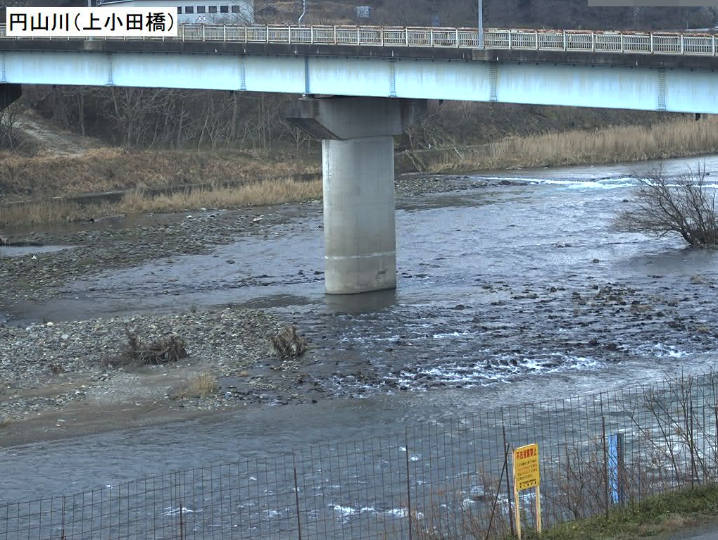 円山川上小田橋ライブカメラ(兵庫県養父市八鹿町上小田)