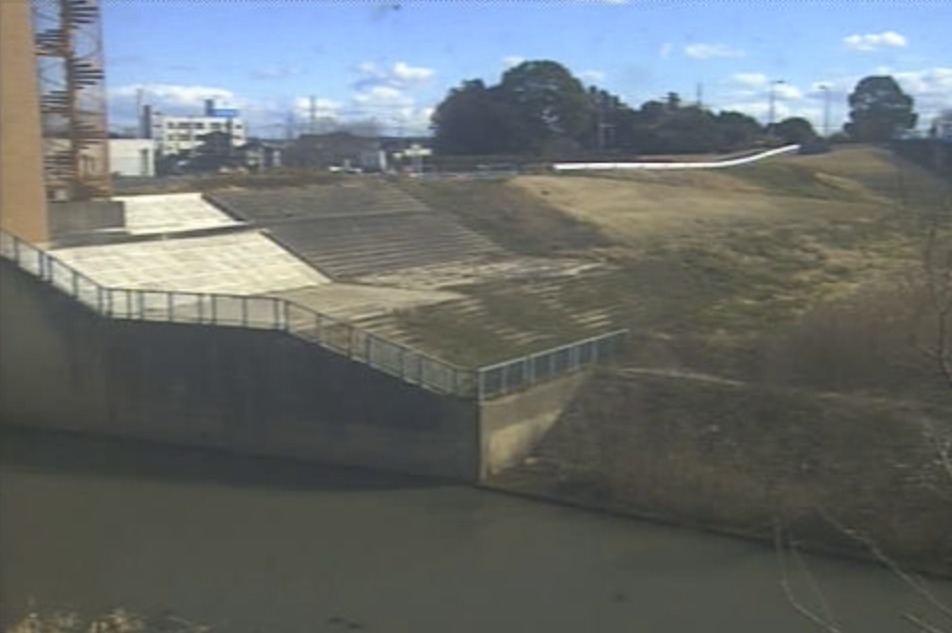 那珂川内川水門ライブカメラ(茨城県水戸市青柳町上河原)