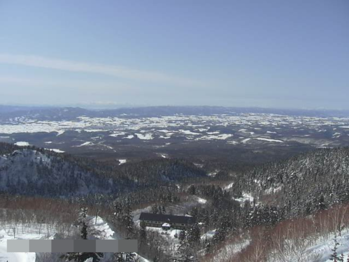 十勝岳温泉西側ライブカメラ(北海道上富良野町吹上)