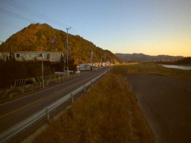 富田川十九渕下流側ライブカメラ(和歌山県白浜町十九渕)